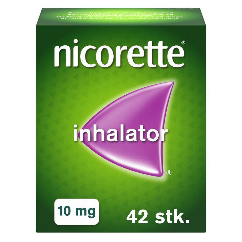  Nicorette Inhalator + Refill10 mg, 42 stk
